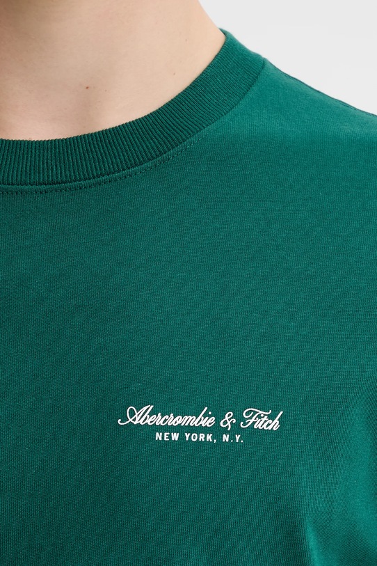 Abercrombie & Fitch t-shirt bawełniany KI123.5091.300 zielony