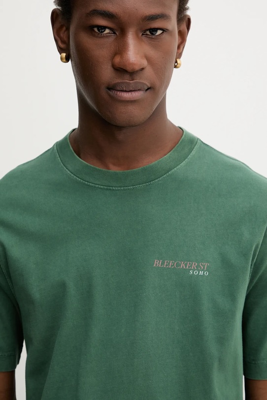 Abercrombie & Fitch t-shirt bawełniany zielony KI123.5231.303