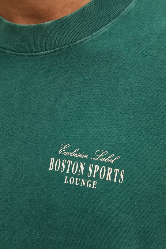 Abercrombie & Fitch t-shirt bawełniany KI123.5233.303 zielony