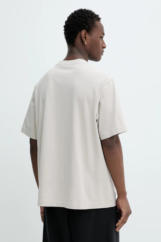Îmbrăcăminte Abercrombie & Fitch tricou din bumbac KI124.5393.175 bej