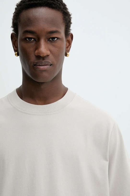 Abercrombie & Fitch tricou din bumbac bej KI124.5393.175