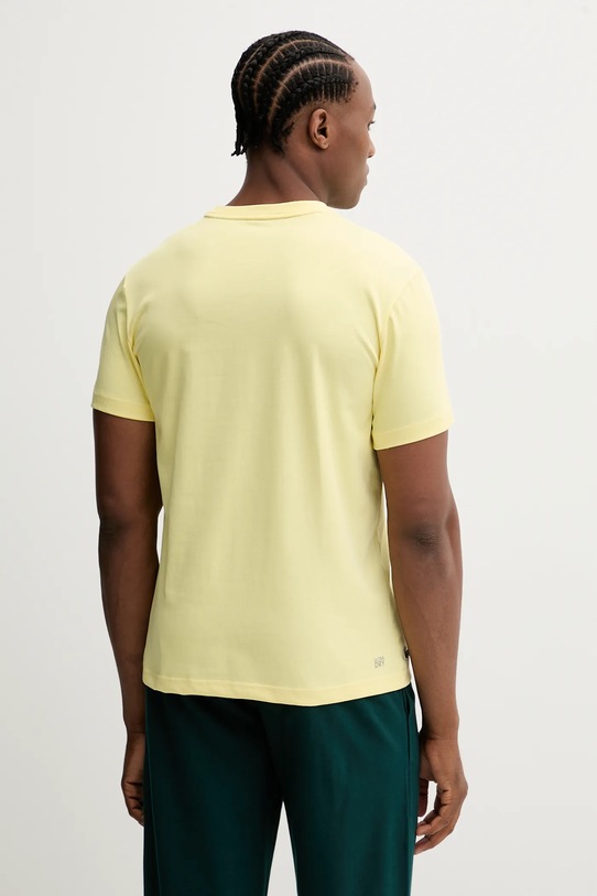 Odzież Lacoste t-shirt TH4760 żółty