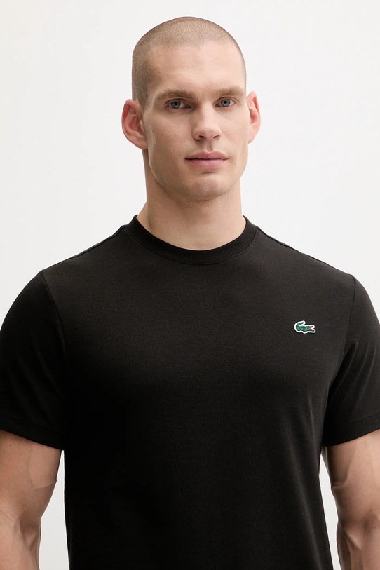 Lacoste t-shirt czarny TH4780