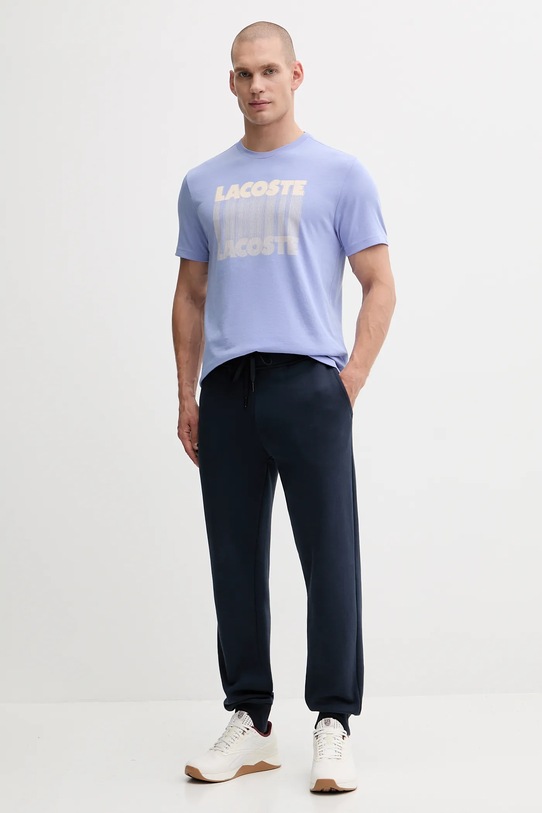 Lacoste t-shirt TH4781 niebieski AW25