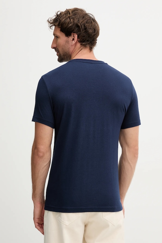 Îmbrăcăminte Lacoste tricou TH4781 bleumarin