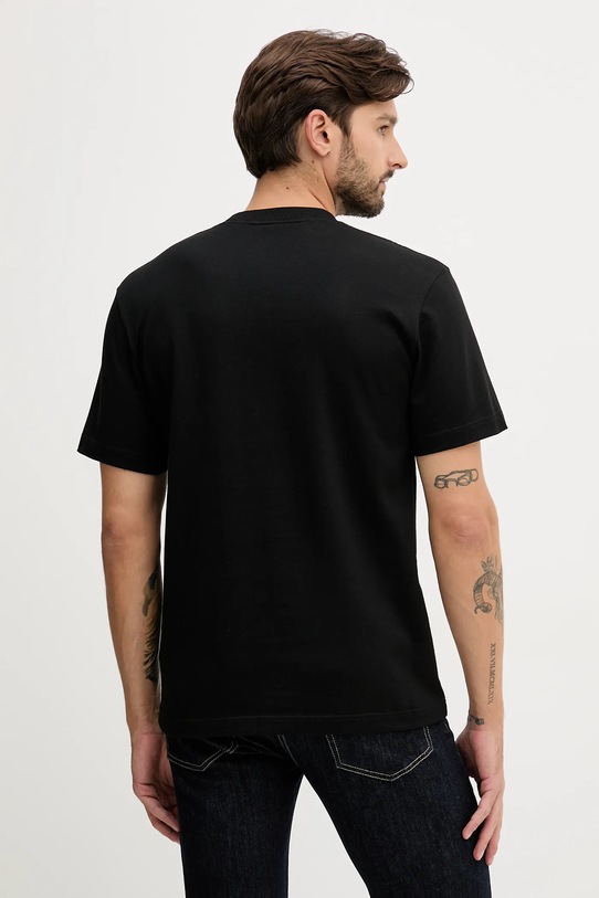 Odzież Lacoste t-shirt bawełniany TH5492 czarny