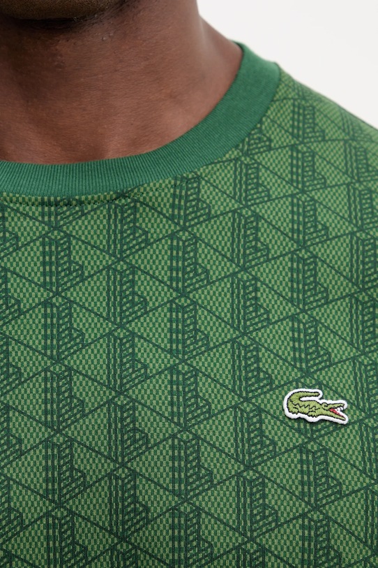 Lacoste t-shirt bawełniany TH5902 zielony