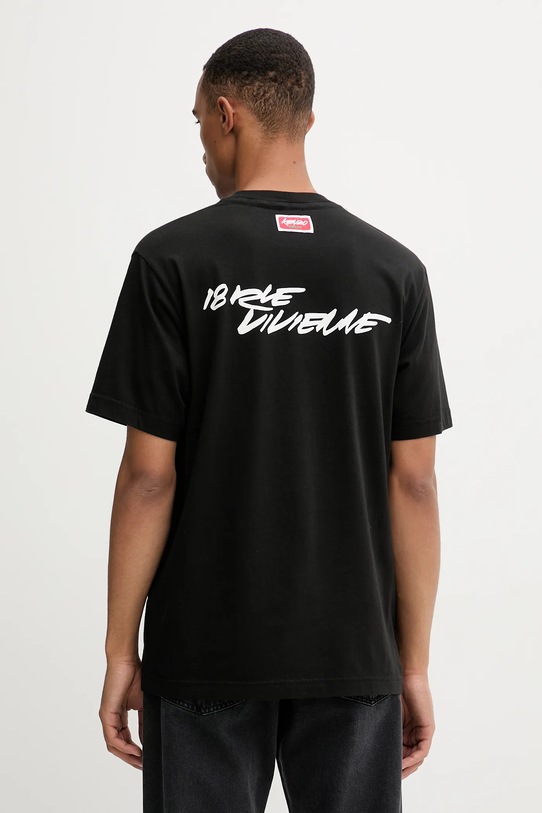 Îmbrăcăminte Kenzo tricou din bumbac FF65TS2654SG negru