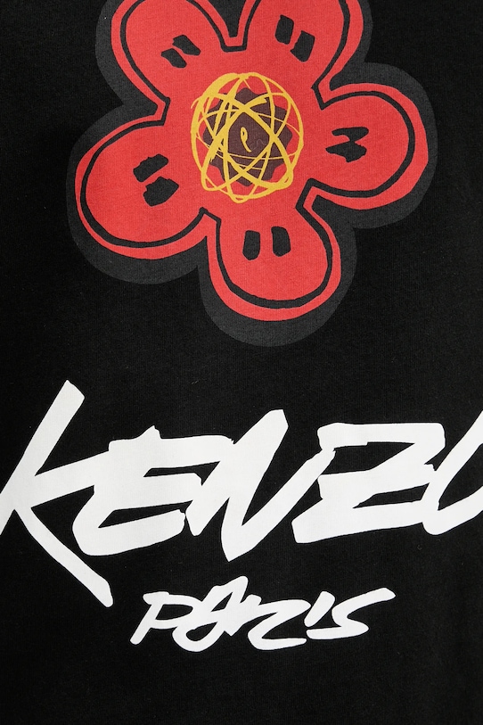 Kenzo tricou din bumbac FF65TS2654SG negru