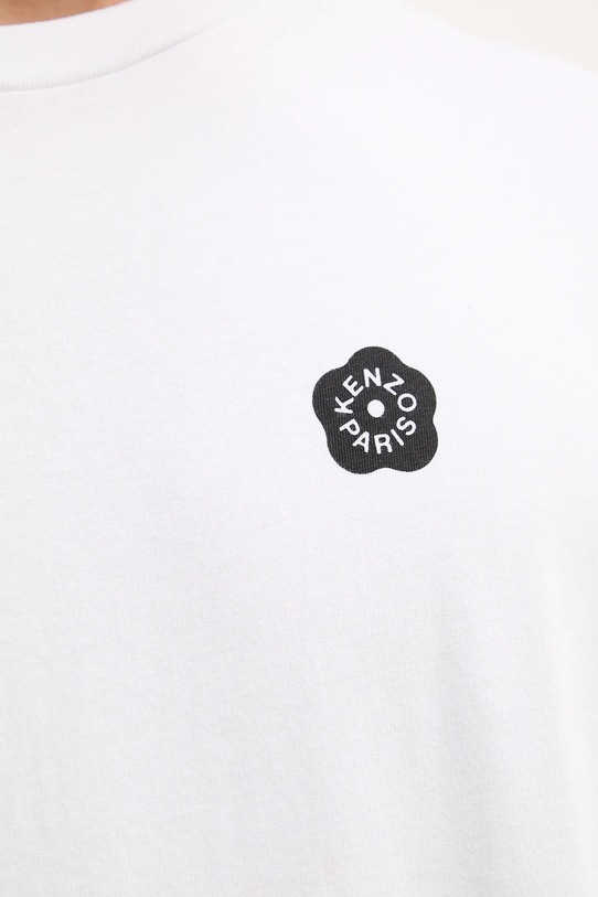 Bavlněné tričko Kenzo FF55TS2004SG bílá