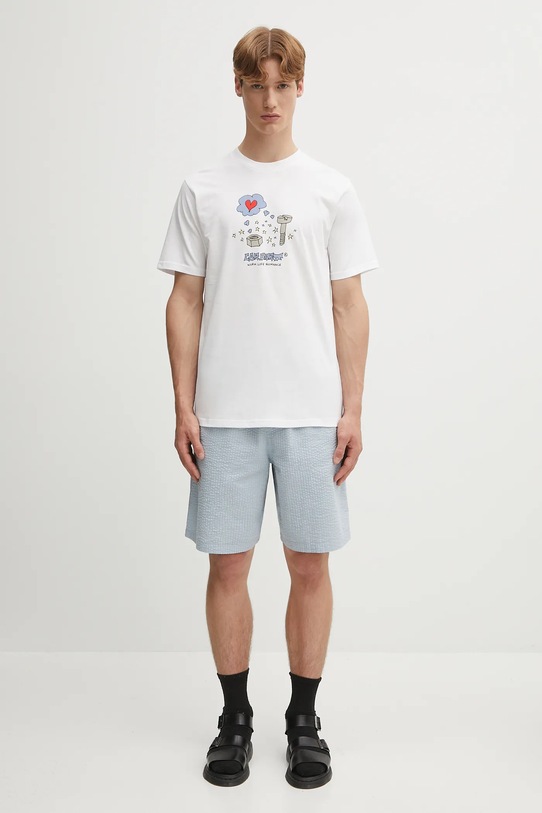 Carhartt WIP t-shirt bawełniany S/S Work Life Romance I035201.02XX biały