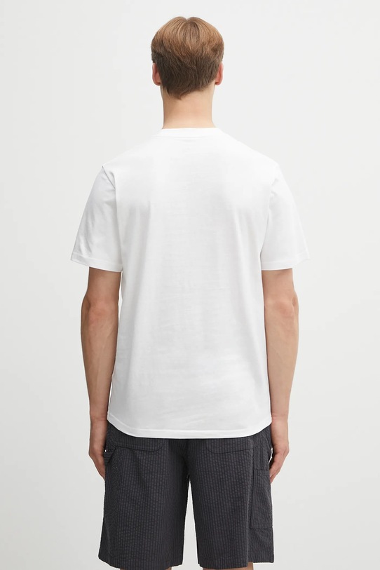 Odzież Carhartt WIP t-shirt bawełniany S/S Alumni I035207.02XX biały
