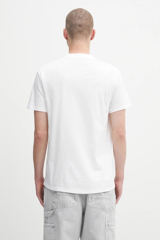 Odzież Carhartt WIP t-shirt bawełniany S/S Cream Of The Crop I035192.02XX biały