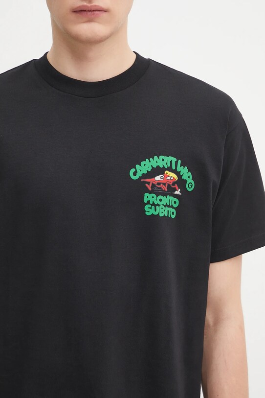 Carhartt WIP cotton t-shirt S/S Pronto black I035195.89XX