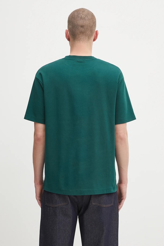 Îmbrăcăminte Drôle de Monsieur tricou din bumbac Le Tshirt Plateau H.TS255.CO002 verde