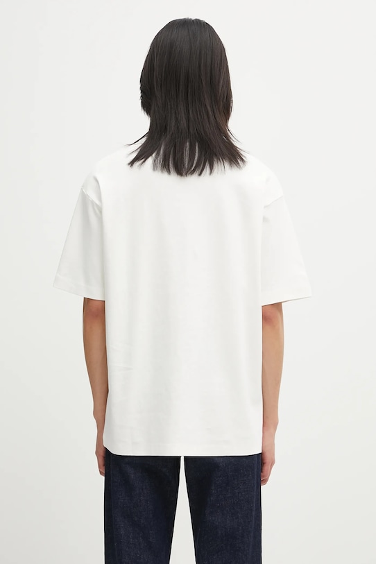 Odzież Drôle de Monsieur t-shirt bawełniany Le T-shirt "The Best Club" I.TS273.CO002 beżowy