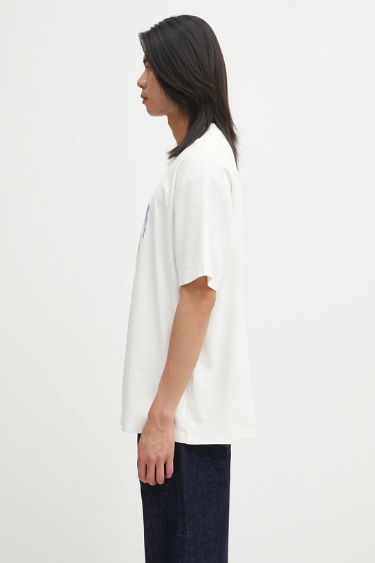 Βαμβακερό μπλουζάκι Drôle de Monsieur Le T-shirt DrUle Palace I.TS285.CO002 μπεζ AW25