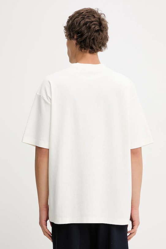 Ruházat Drôle de Monsieur pamut póló Le T-shirt DrUle Palace I.TS285.CO002 bézs