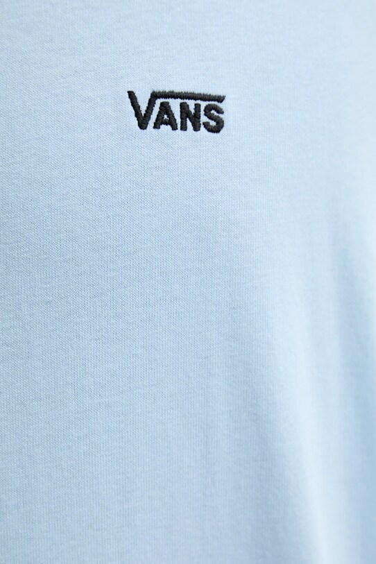 Βαμβακερό μπλουζάκι Vans VN000P1PEML1 μπλε