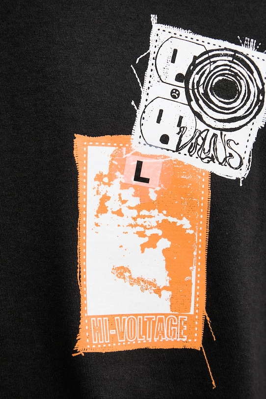 Vans t-shirt in cotone VN000PB9BLK1 nero