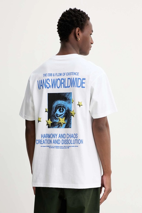 Oblečení Bavlněné tričko Vans VN000PBRWHT1 bílá