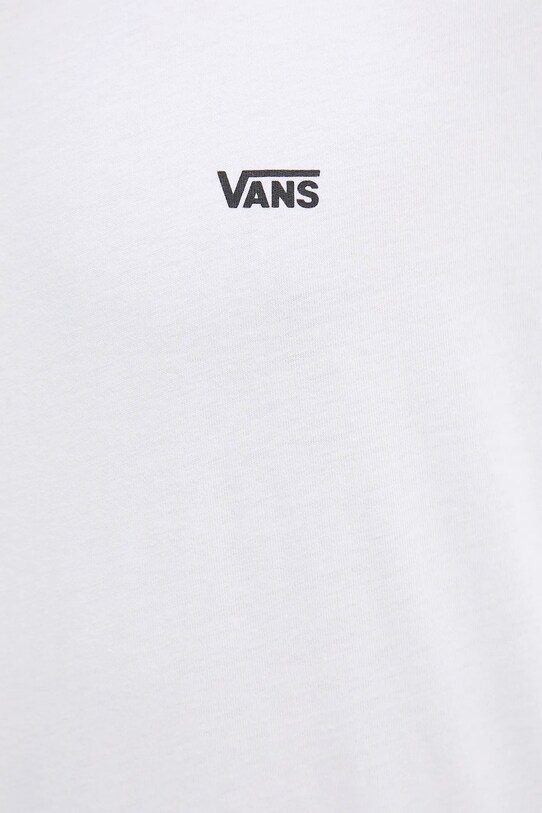 Vans t-shirt bawełniany VN000R9XWHT1 biały