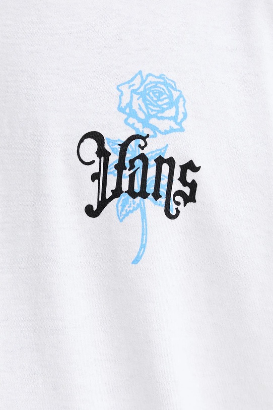 Bavlnené tričko Vans VN000PCHWHT1 biela