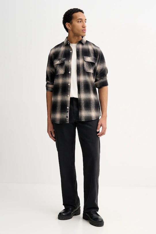 Vans tricou din bumbac VN000PCWFS81 bej AW25