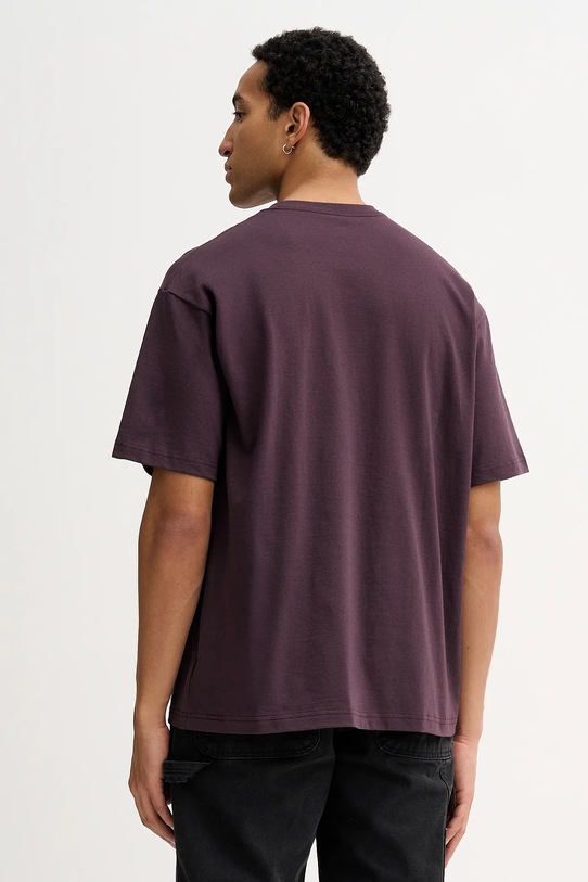 Odzież Vans t-shirt bawełniany VN000PCXEMS1 fioletowy