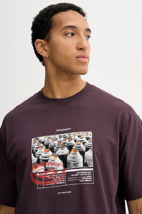 Vans t-shirt in cotone violetto VN000PCXEMS1