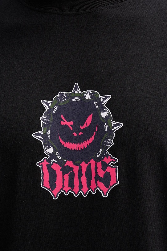 Vans t-shirt bawełniany VN000PE7BLK1 czarny