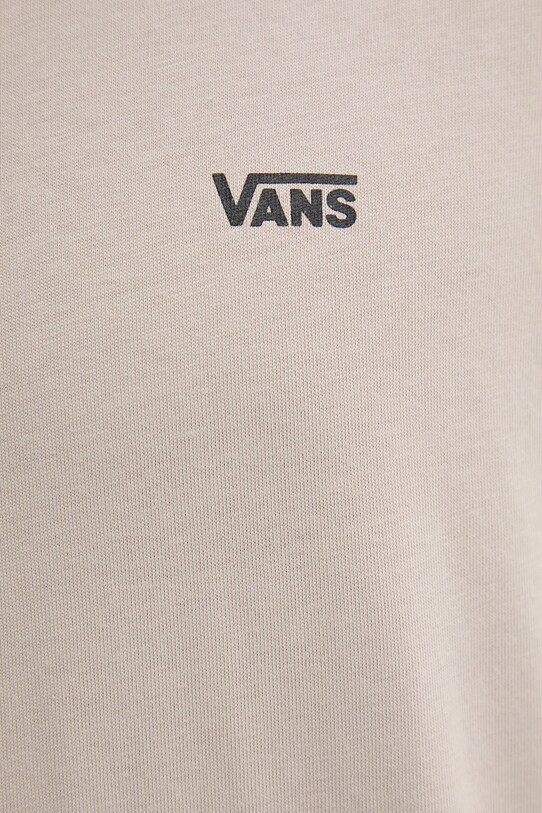 Vans t-shirt bawełniany VN000R9X7D61 beżowy