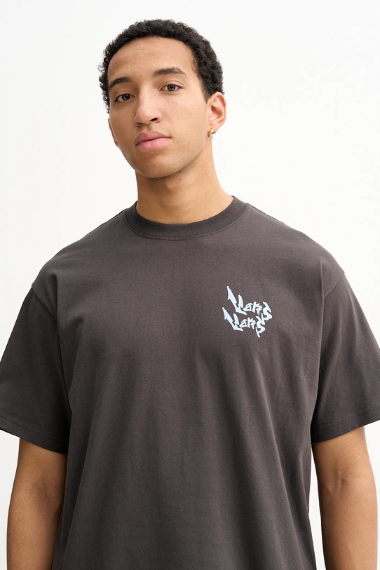 Vans t-shirt bawełniany szary VN000RFMEMV1