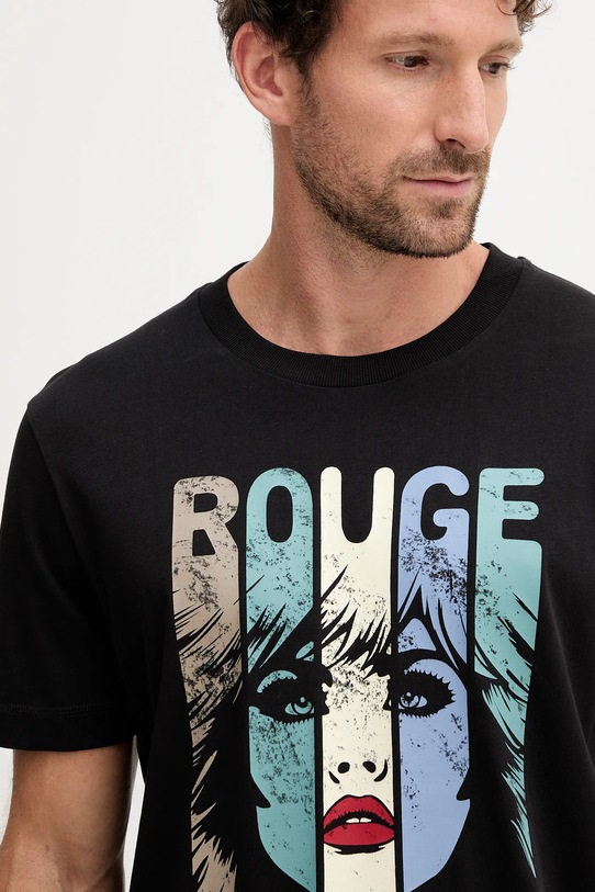 Joop! t-shirt bawełniany czarny 30047003