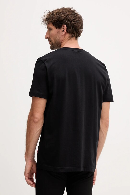 Joop! t-shirt bawełniany 30047004 czarny AW25