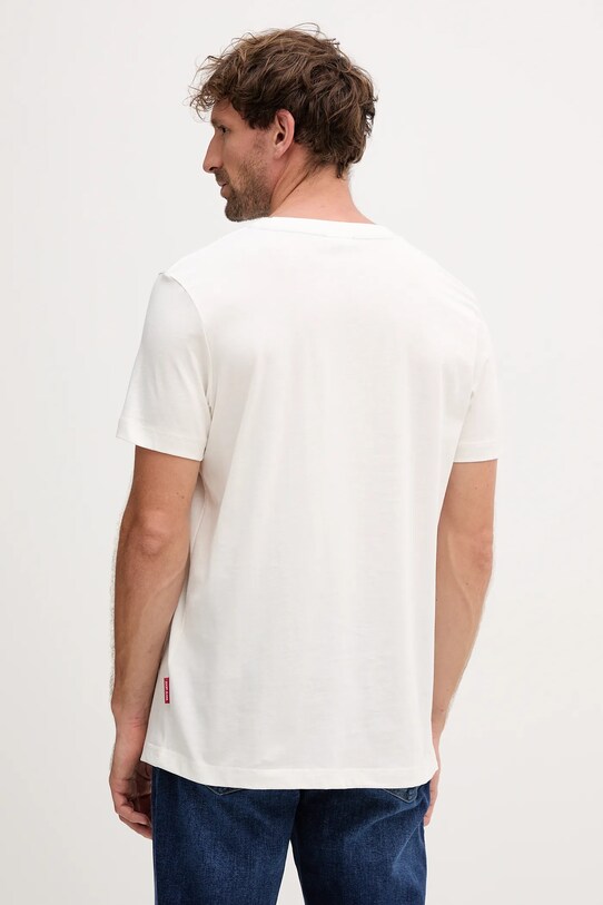 Odzież Joop! t-shirt bawełniany 30047014 beżowy