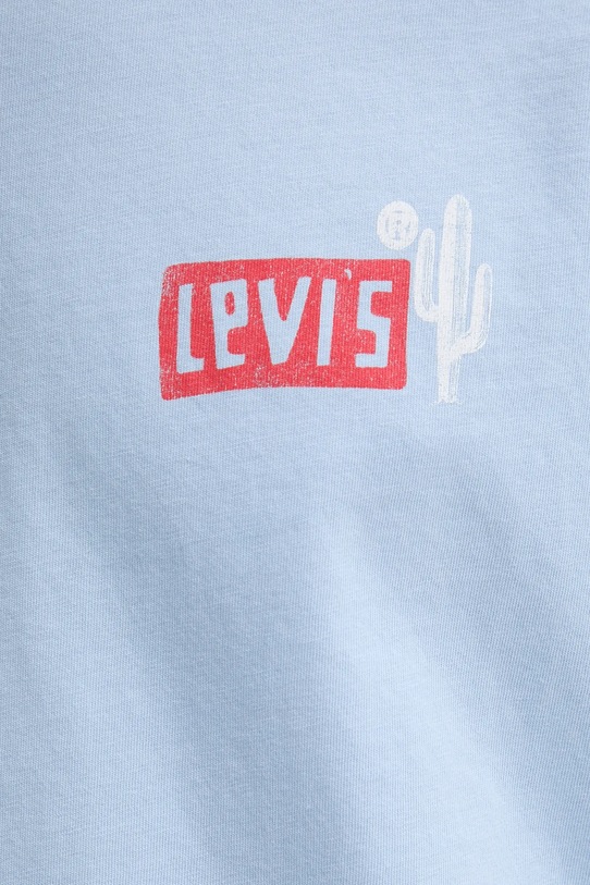 Levi's t-shirt bawełniany 000G4.0019 niebieski