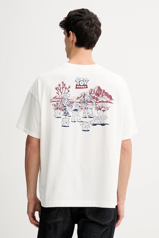 Odzież Levi's t-shirt bawełniany x Toy Story 0034T beżowy
