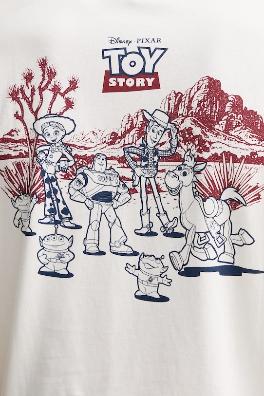 Levi's t-shirt bawełniany x Toy Story 0034T beżowy