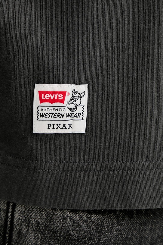 Bavlněné tričko Levi's x Toy Story 0034T šedá