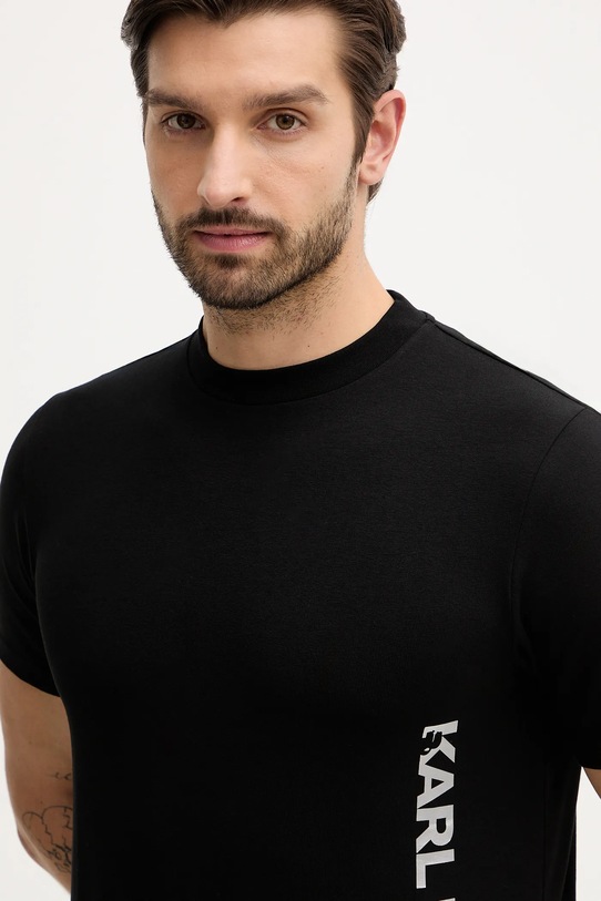 Karl Lagerfeld t-shirt czarny 554235.755401