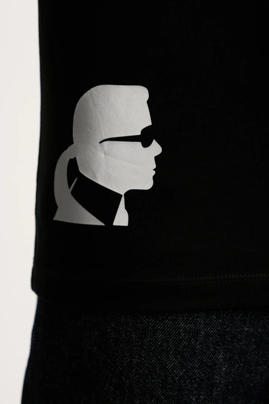 Μπλουζάκι Karl Lagerfeld 554235.755403 μαύρο