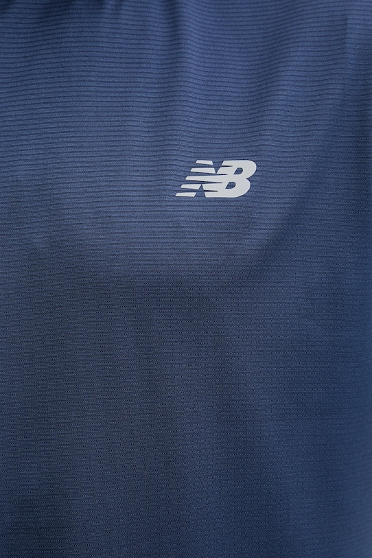New Balance t-shirt treningowy MT41222NNY granatowy