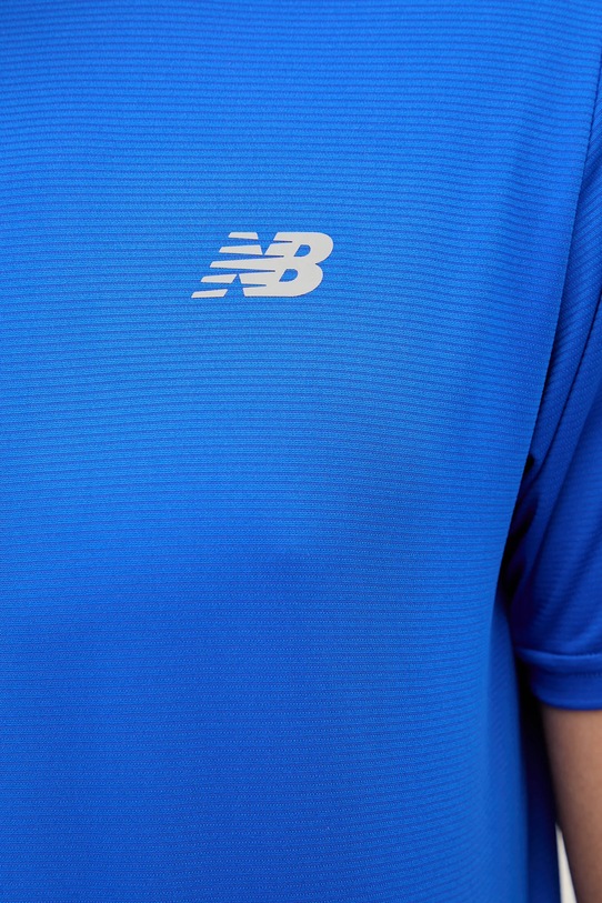 New Balance t-shirt niebieski MT41222BUM