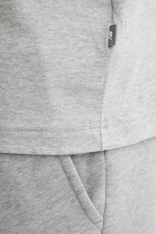 New Balance t-shirt bawełniany MT53941AG szary