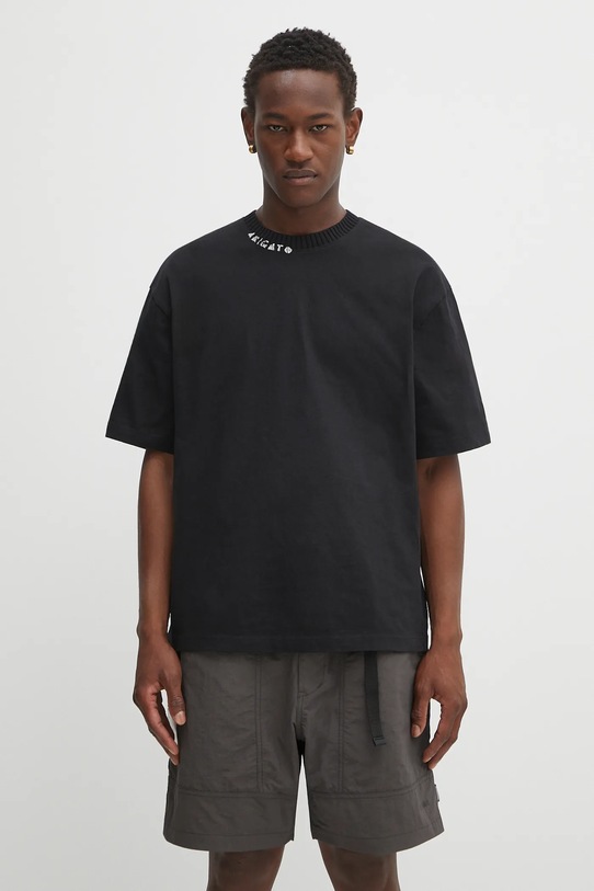 Хлопковая футболка Axel Arigato Apex хлопок чёрный A3319001