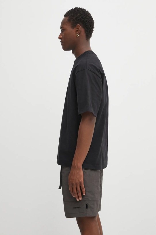 Хлопковая футболка Axel Arigato Apex A3319001 чёрный AW25