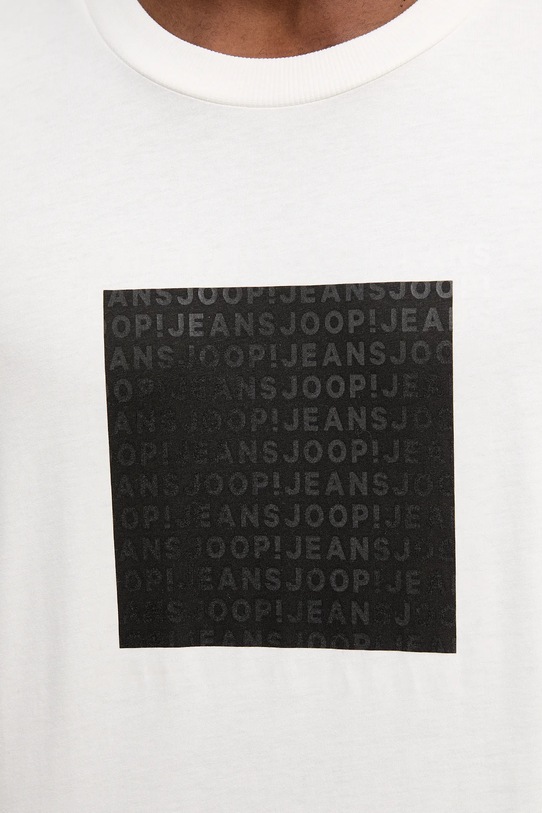 Joop! t-shirt bawełniany 30047863 biały