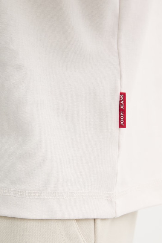Joop! t-shirt bawełniany 30048168 beżowy