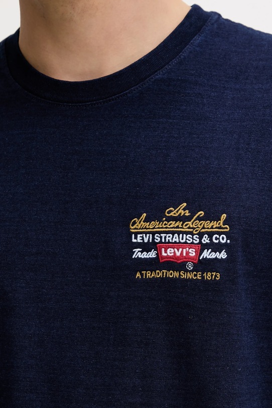 Levi's t-shirt bawełniany 16143.2256 granatowy